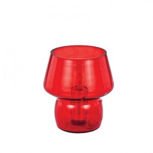 Настольная лампа Ideal Lux ZENO TL1 SMALL ROSSO 009643